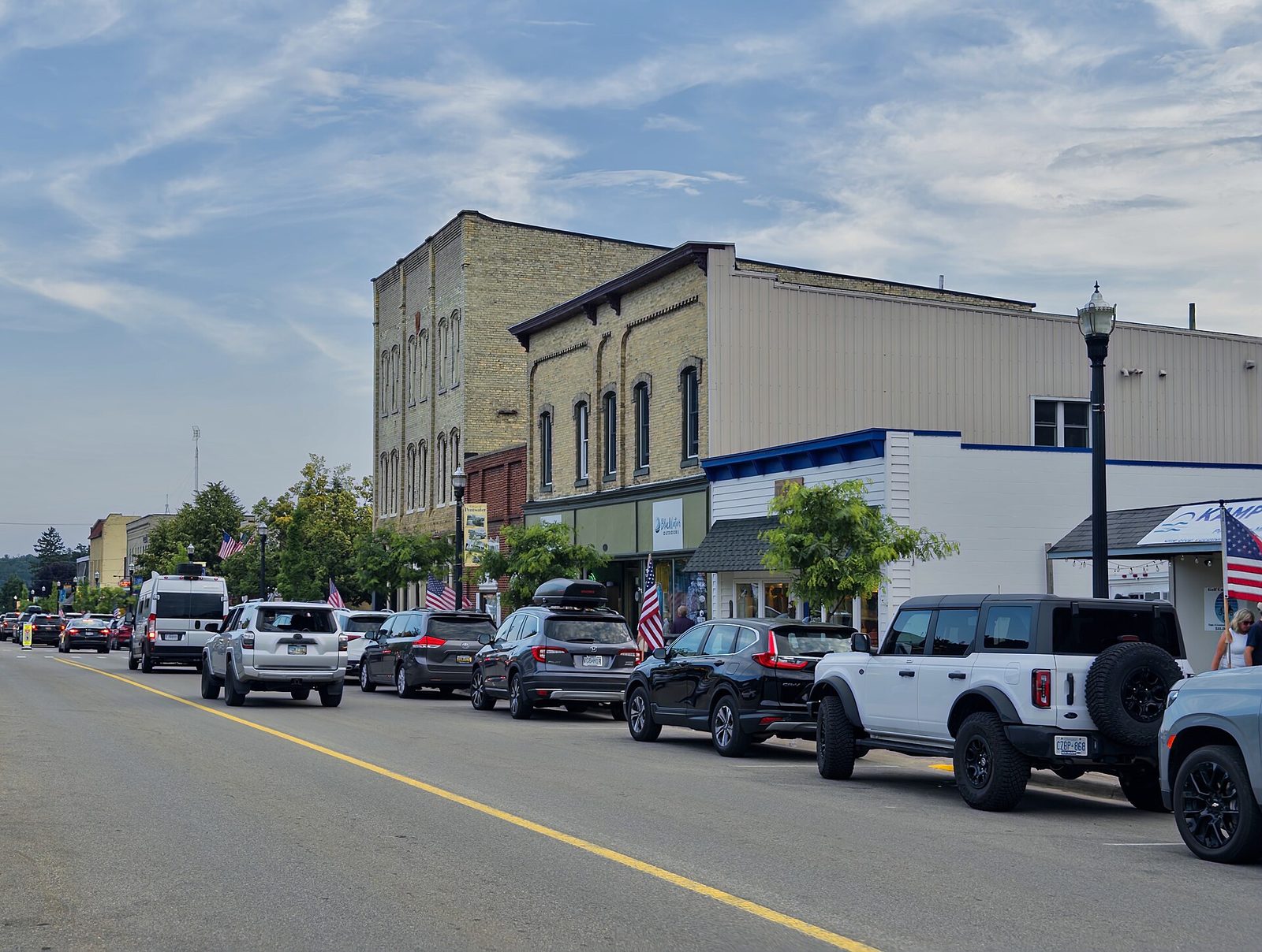 Downtown Pentwater, Michigan